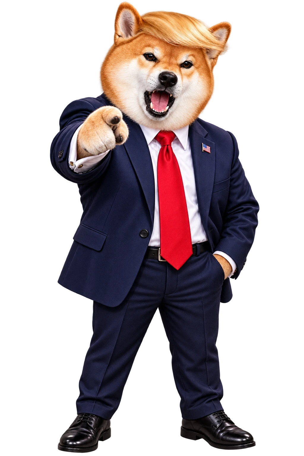 Trinu, the President dog